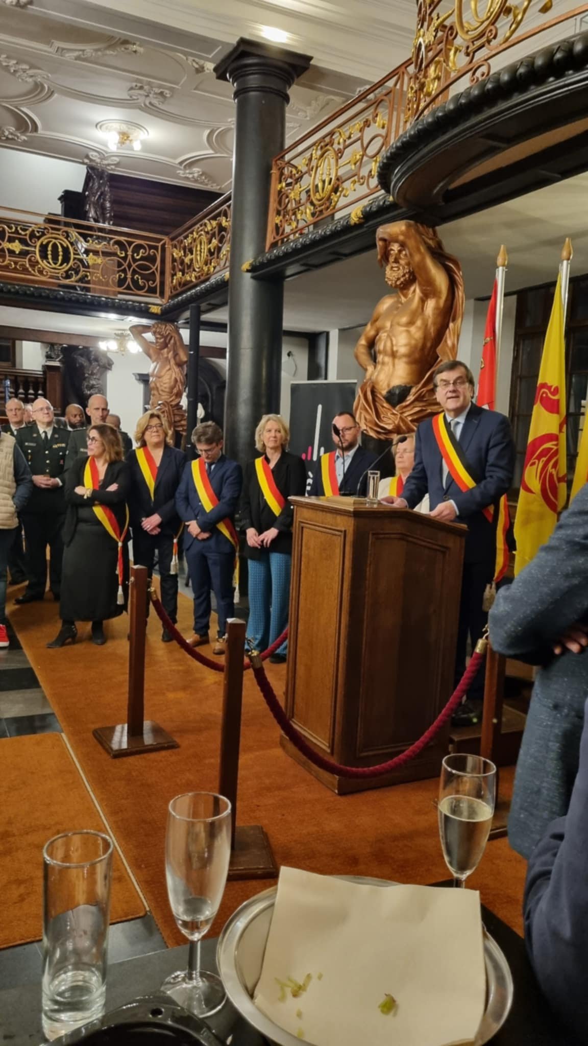 les voeux du bourgmestre de Liège