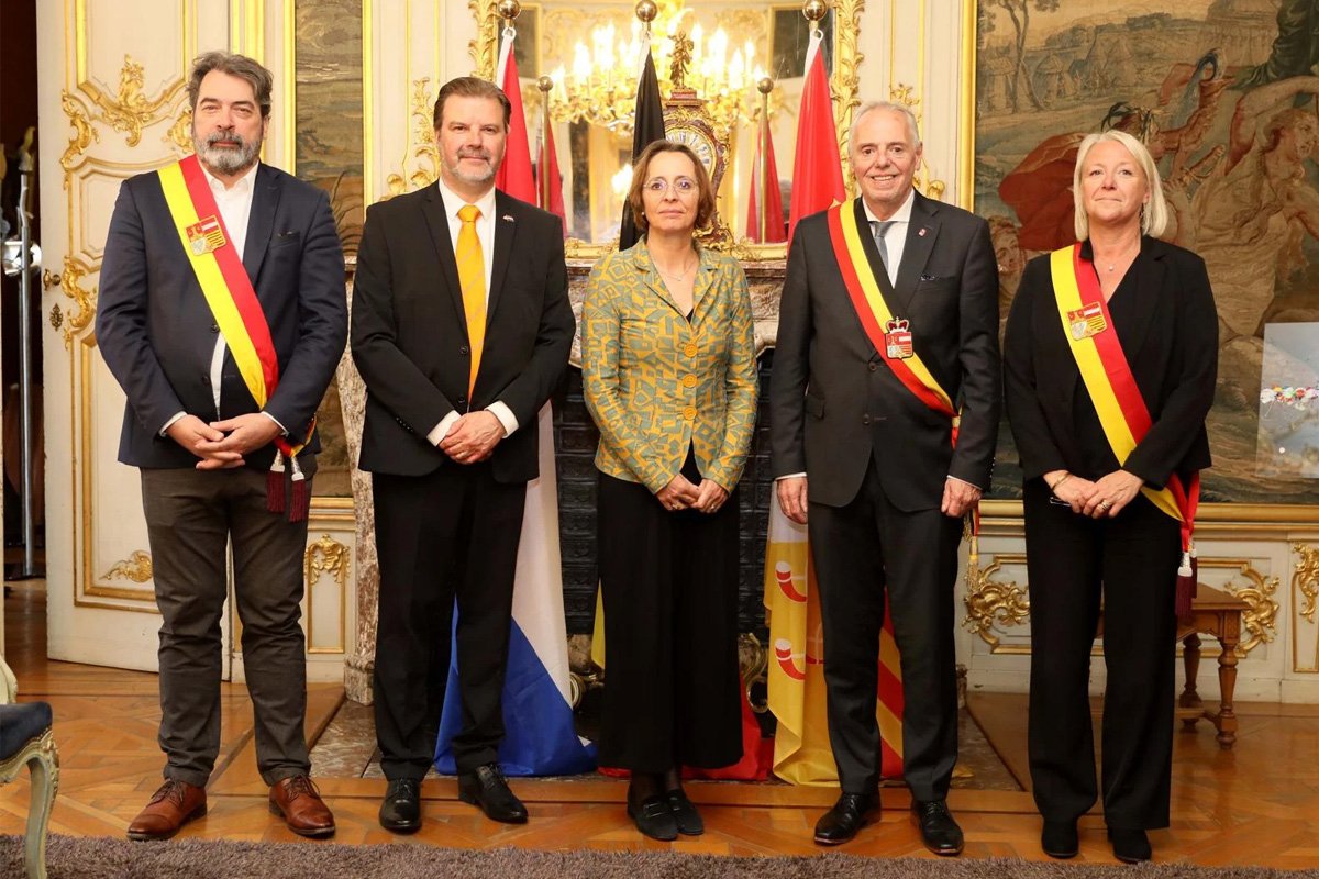 Journée liégeoise pour S.E. Brechje Schwachofer, ambassadrice des Pays-Bas