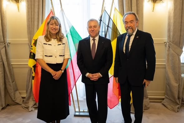 S.E. l'Ambassadrice de Bulgarie en visite à Namur et Eupen